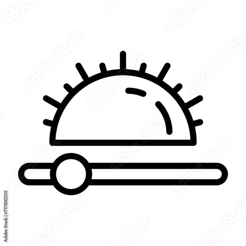Brightness Vector Icon
