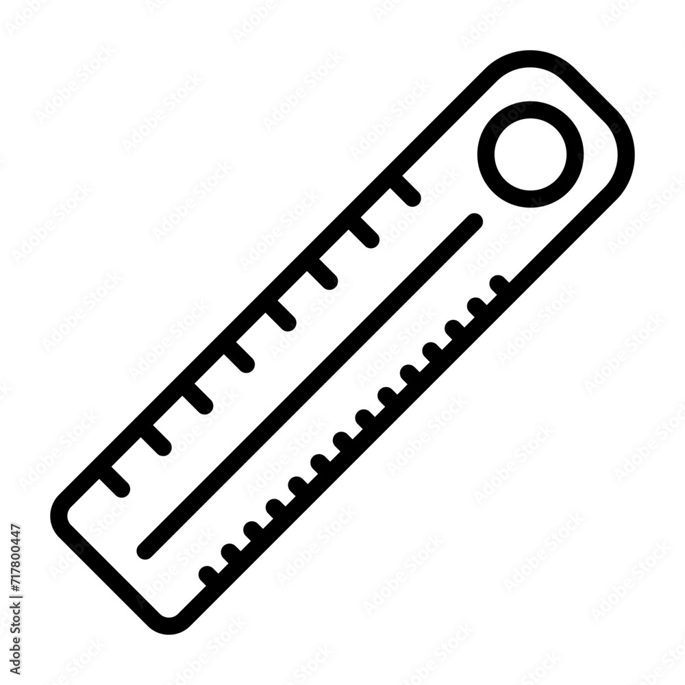 Ruler Vector Icon Ruler Vector Icon