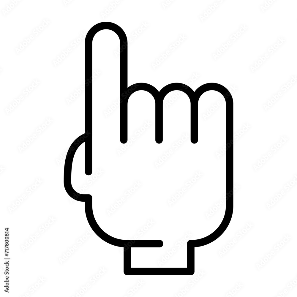 Hand Vector Icon Hand Vector Icon
