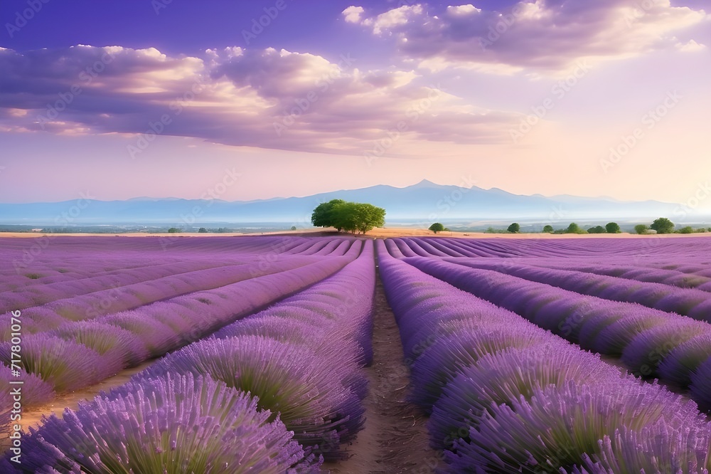 lavender field region A vast lavender field in full bloom emitting a soothing fragrance lavender field region A vast lavender field in full bloom emitting a soothing fragrance