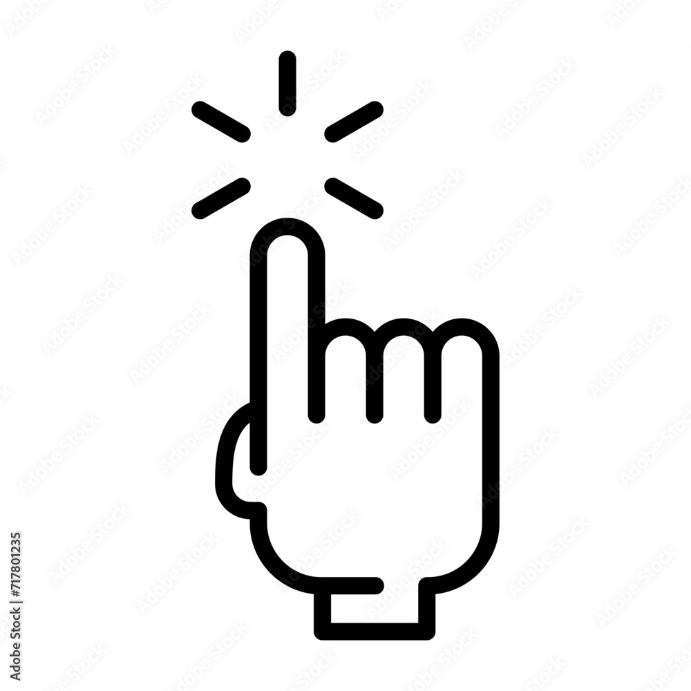 Unique Line Vector Icon Unique Line Vector Icon