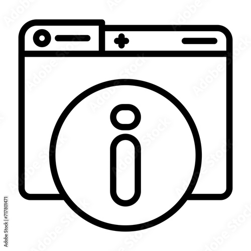 Information Symbol Vector Icon
