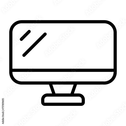 Monitor Vector Icon