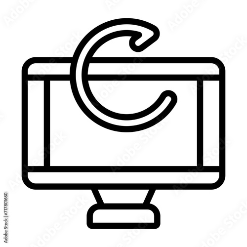 Restart Vector Icon