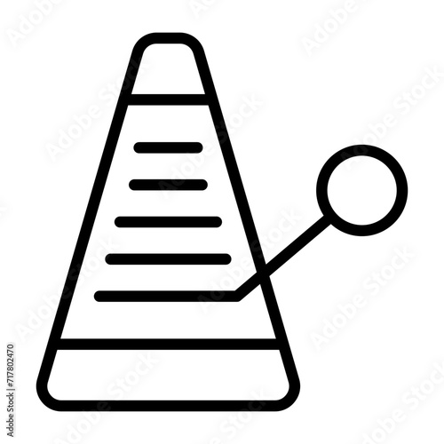 Metronome Vector Icon