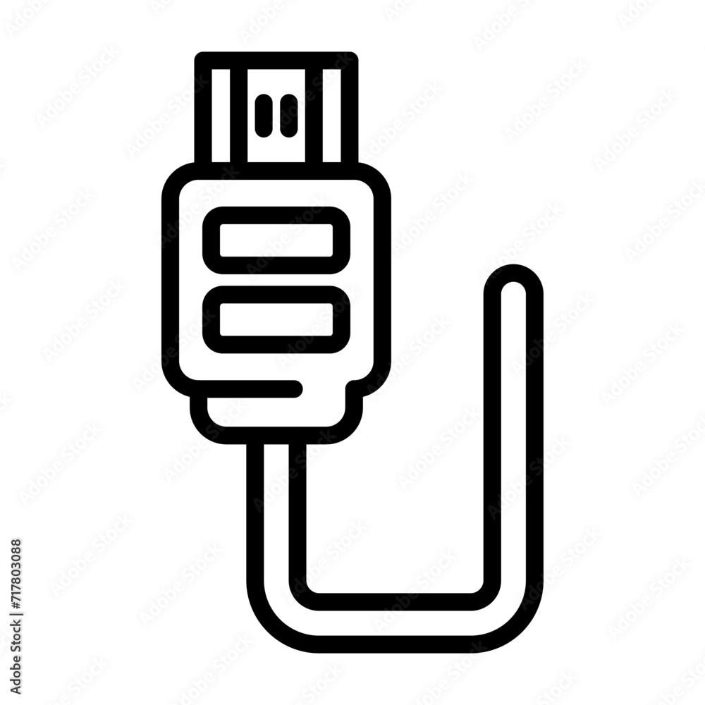 Hdmi Vector Icon Hdmi Vector Icon