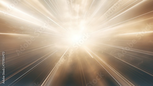 Abstract background of light with lines of rays effect