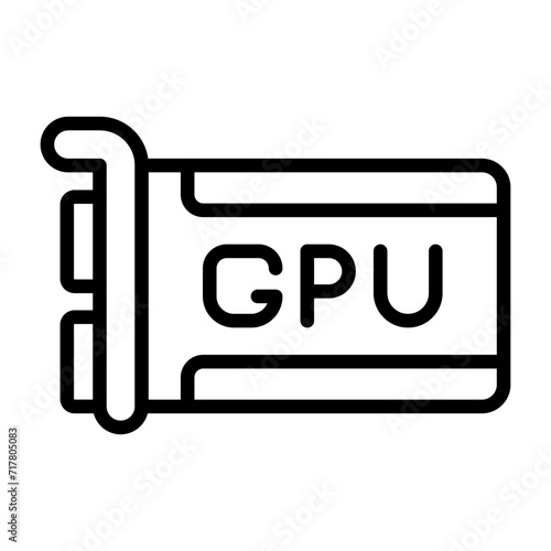 Gpu Vector Icon