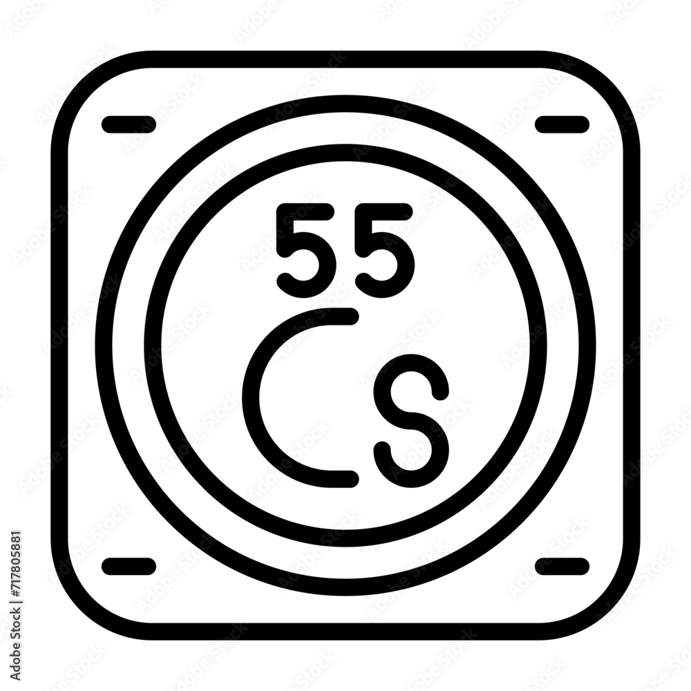 Metal Vector Icon Metal Vector Icon
