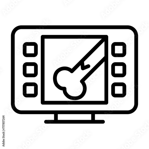X ray Vector Icon