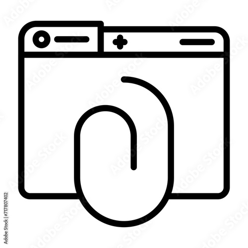 Atachment Vector Icon