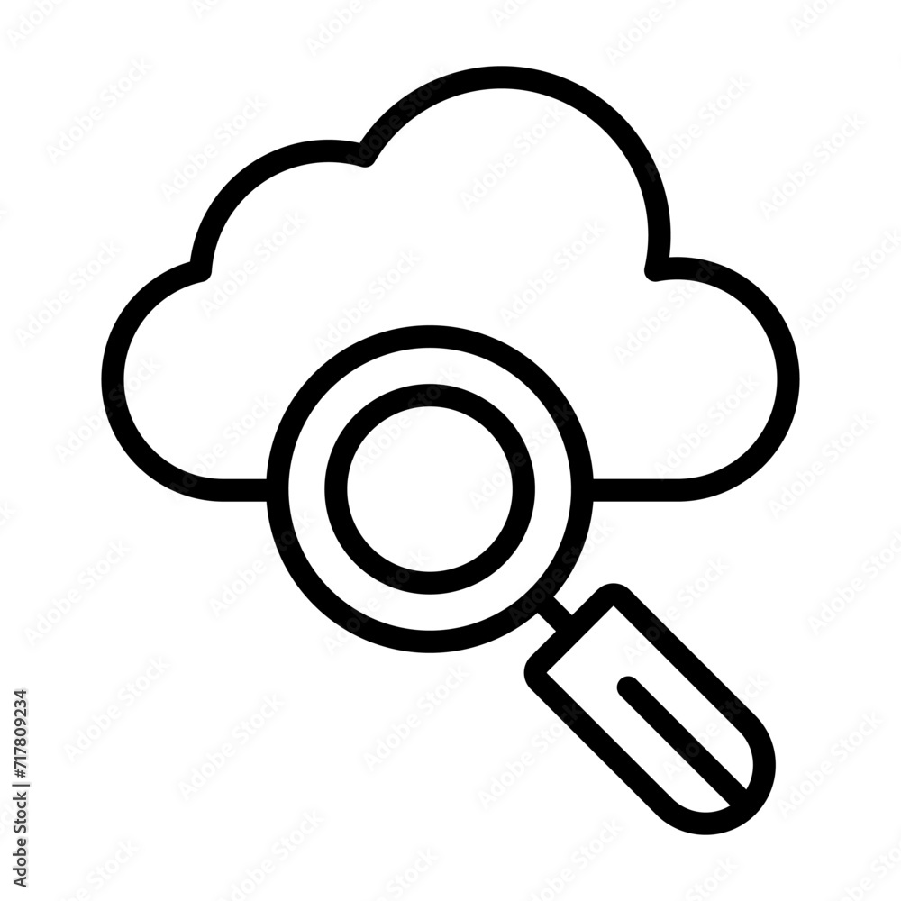 Magnifying Glass Vector Icon Magnifying Glass Vector Icon