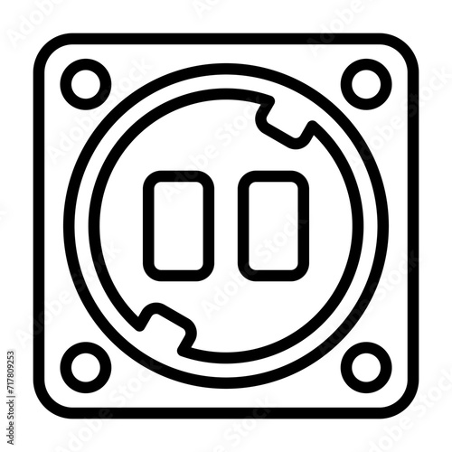 Socket Vector Icon