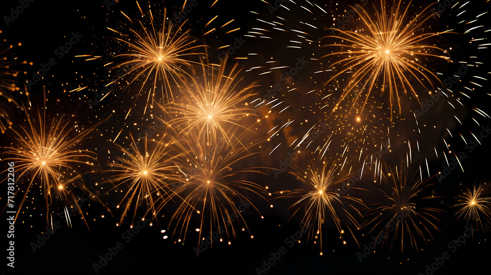 Beautiful creative holiday background. Fireworks and sparkles Beautiful creative holiday background. Fireworks and sparkles