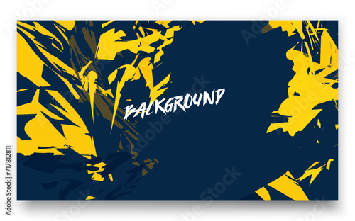 Abstract grunge background. Abstract backgrounds for banner, poster, backdrop, creative project, stickers, etc. Vector background.
