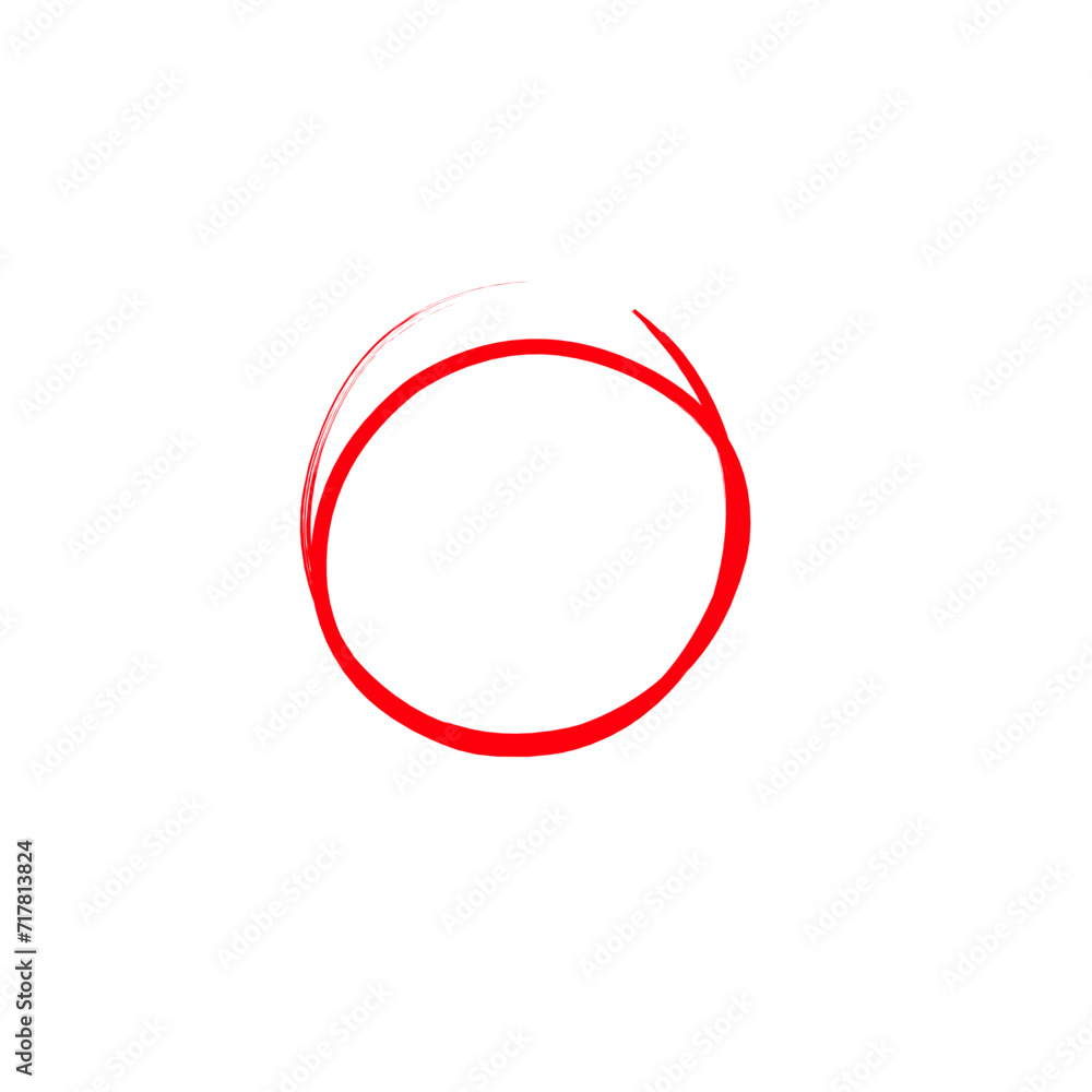 Hand drawn circle sketch frame Hand drawn circle sketch frame