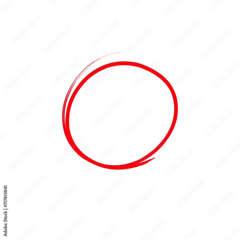 Hand drawn circle sketch frame Hand drawn circle sketch frame