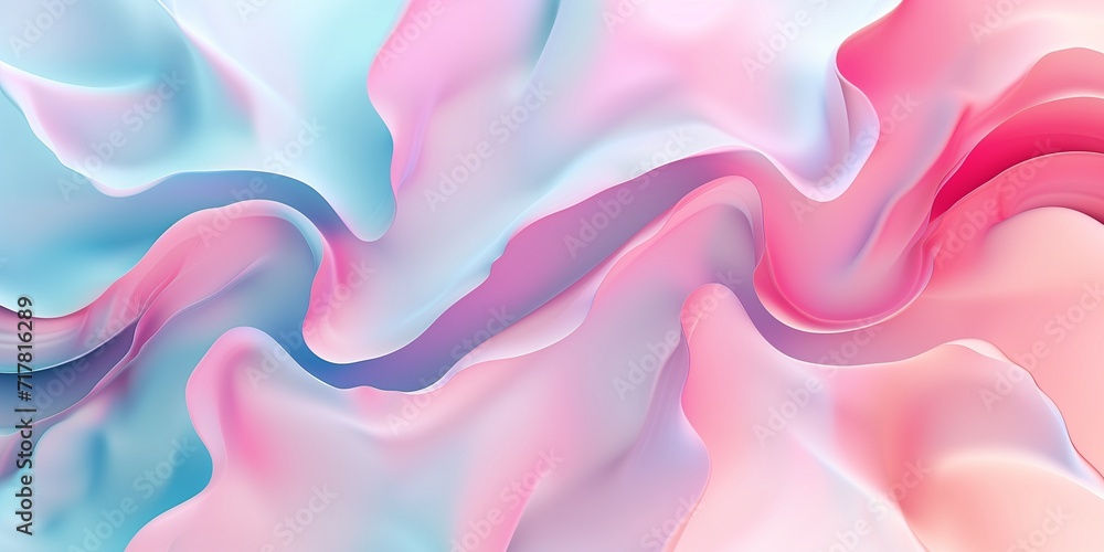 Obraz premium Pastel colors abstract painting background. Liquid marbling paint background.