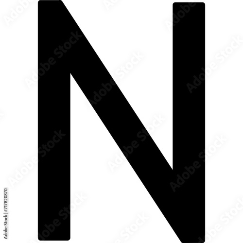 Capital N Icon