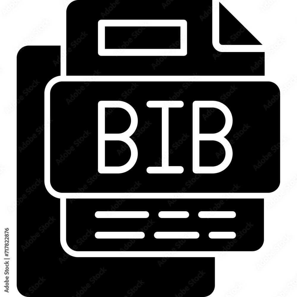 Bib File Icon