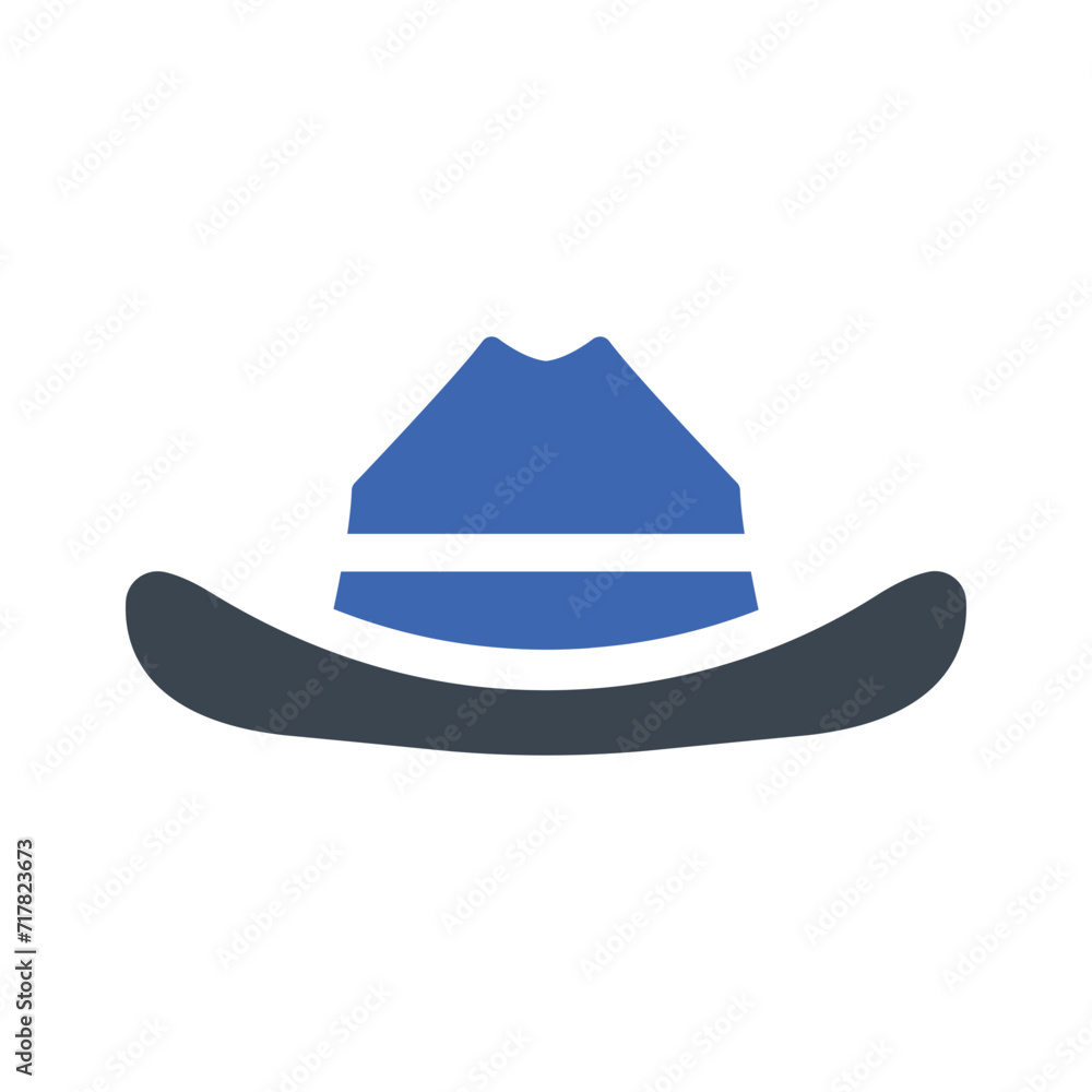 Cow Boy Hat Icon