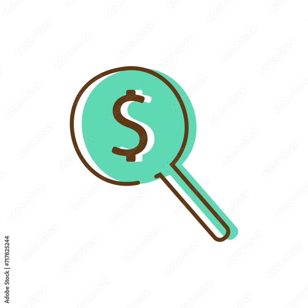 money finder icon vector on white background money finder icon vector on white background