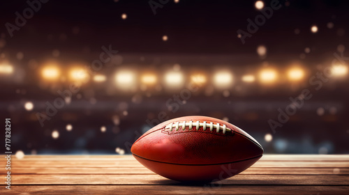 American football background, traditional super bowl banner poster photo