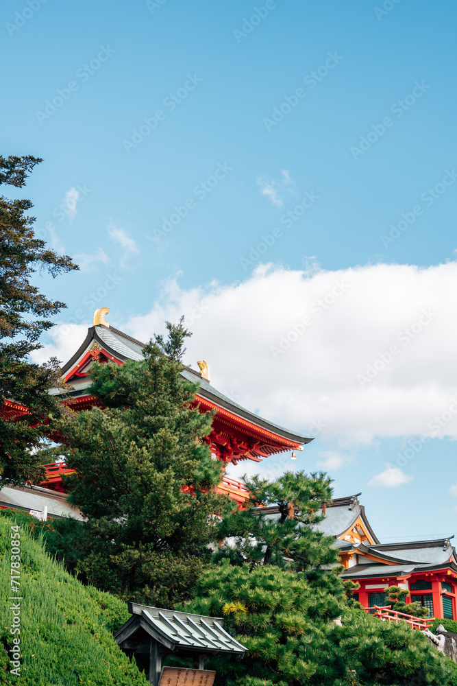 Shimonoseki Akama Shrine in Yamaguchi, Japan