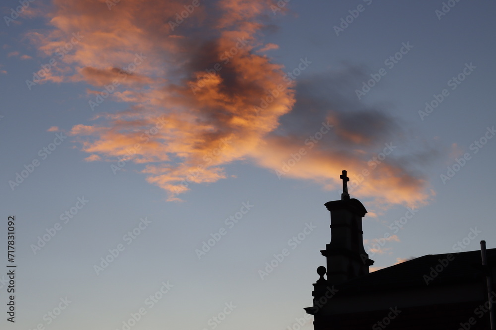 Church in the evening