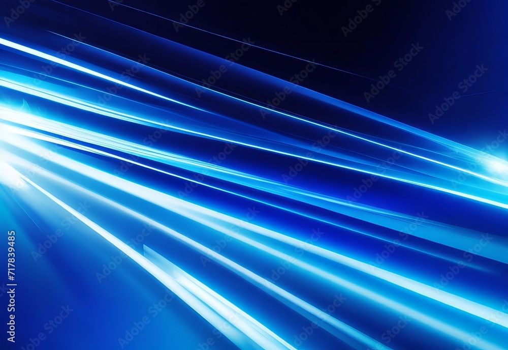 Abstract blue background with dynamic light effect Abstract blue background with dynamic light effect