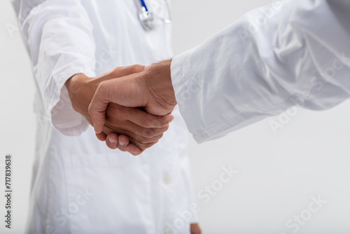 Trusting medical interaction begins with a handshake