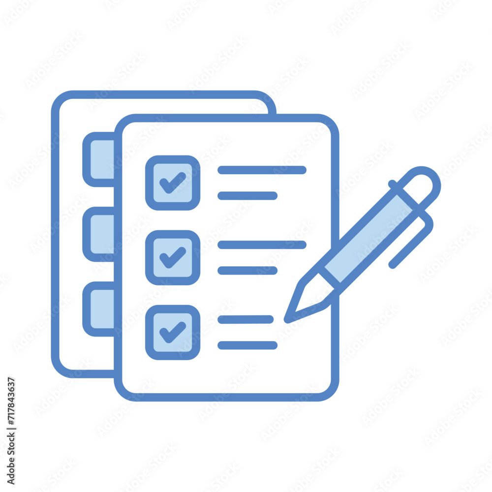 Test icon isolate white background vector stock illustration Test icon isolate white background vector stock illustration