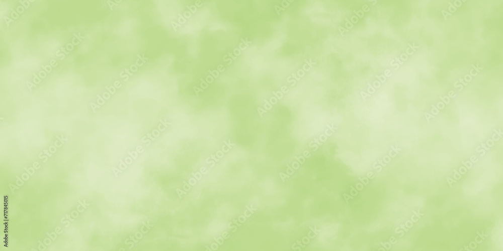 Green watercolor background. Light green background. White and green watercolor grunge texture background. Sky, cloud background - obrazy, fototapety, plakaty 