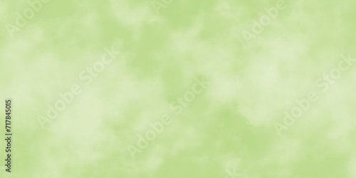 Green watercolor background. Light green background. White and green watercolor grunge texture background. Sky, cloud background photo