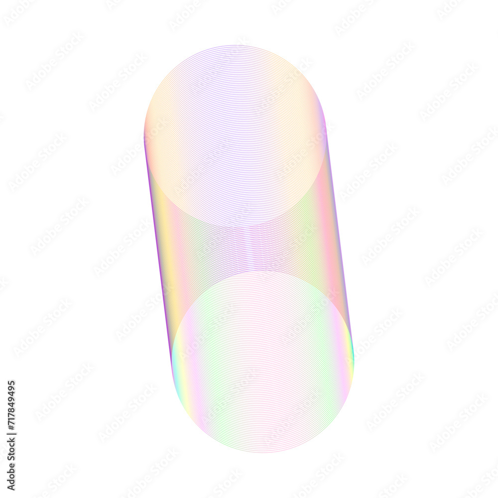 An abstract cut out transparent futuristic gradient streak design element. An abstract cut out transparent futuristic gradient streak design element.
