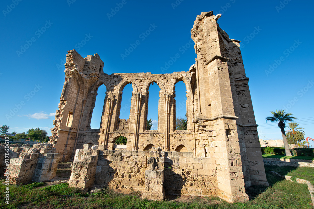 St George of the Latins is the remains of one of the earliest churches in Famagusta. It can be found in the northern part of the old city, close to Othello's tower. 