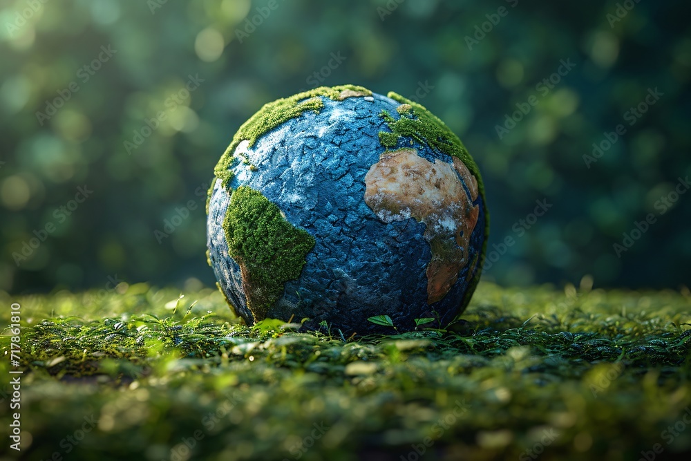 Eco-Friendly Earth Day Ball Generative AI Eco-Friendly Earth Day Ball Generative AI