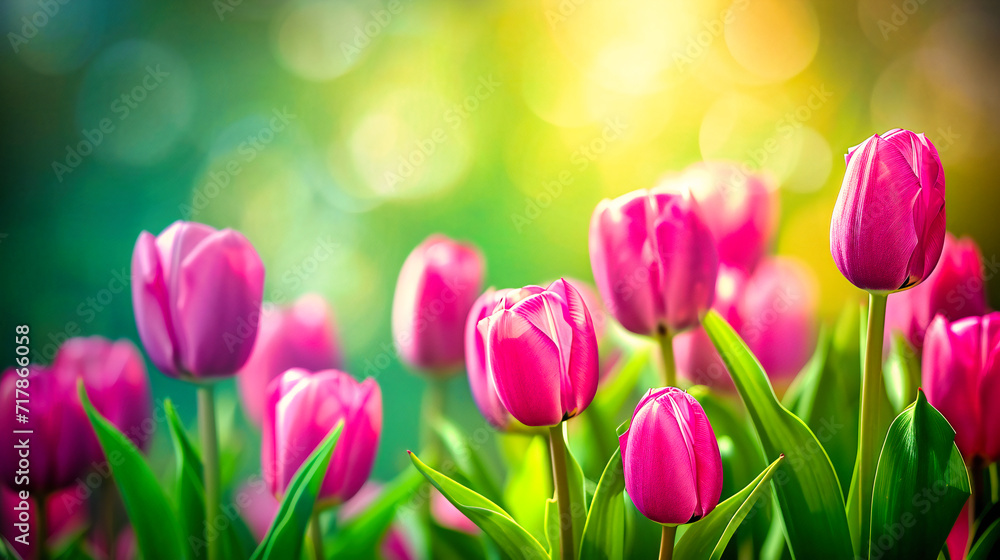 Red Tulips Blooming in Spring, Floral Field and Green Nature, Bright and Sunny Garden, Colorful and Fresh Blossoms, Seasonal Beauty and Flora Red Tulips Blooming in Spring, Floral Field and Green Nature, Bright and Sunny Garden, Colorful and Fresh Blossoms, Seasonal Beauty and Flora