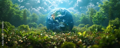 Eco-Friendly Earth Day Celebration Generative AI