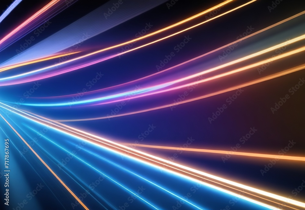 Light streak lines background