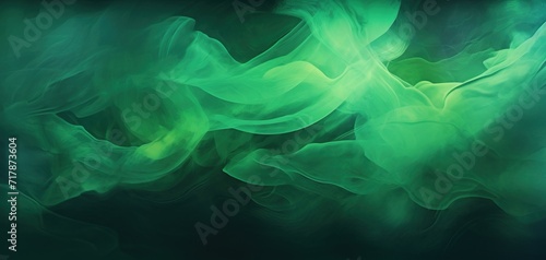 dinamical abstract color green