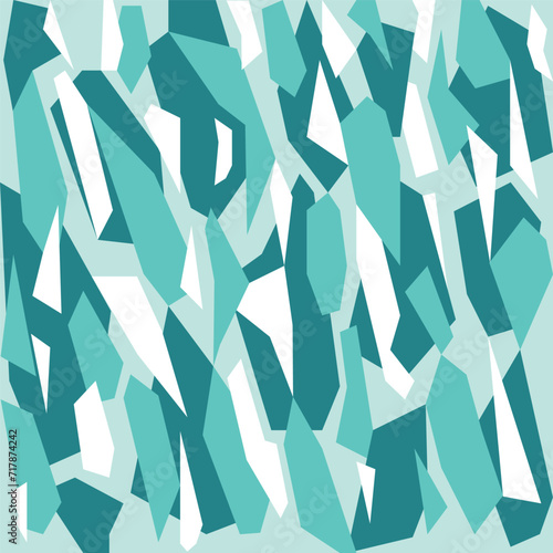 Abstract seamless geometric pattern, camouflage. Vector illustration