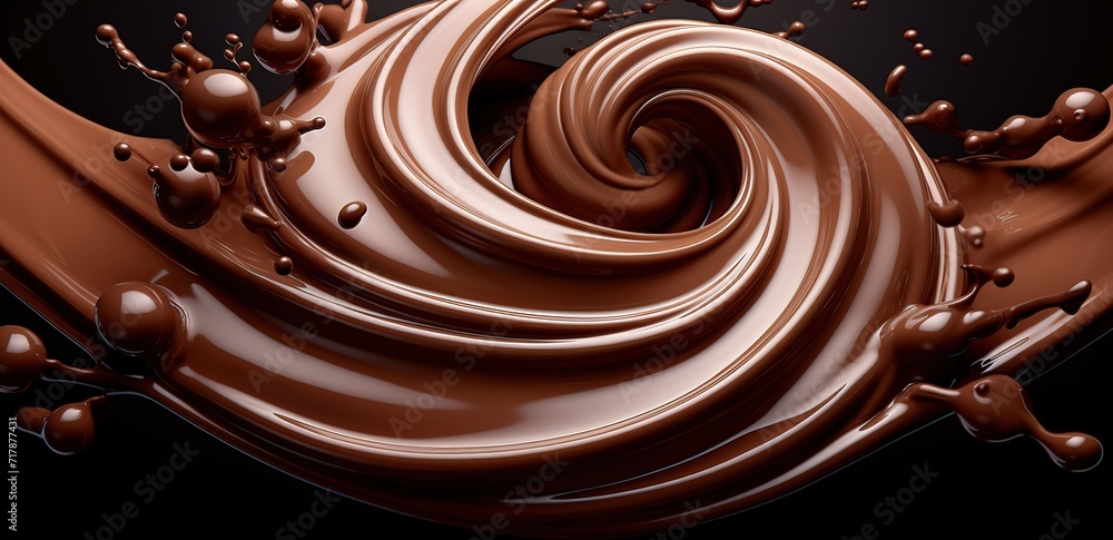 a textured chocolate background a textured chocolate background