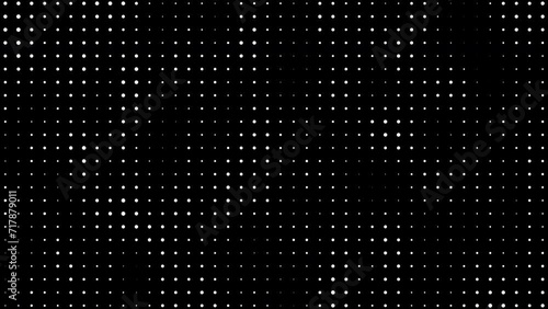 Halftone texture background animation