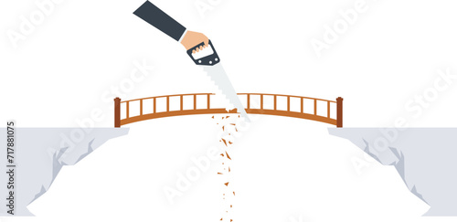 Financial mistake, investment risk and money loss in economic crisis or robbery and fraud 


