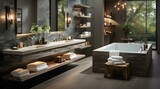 Transform your Bathroom into a spa retreat with soothing colors, natural materials, and luxurious fixtures for a tranquil ambiance