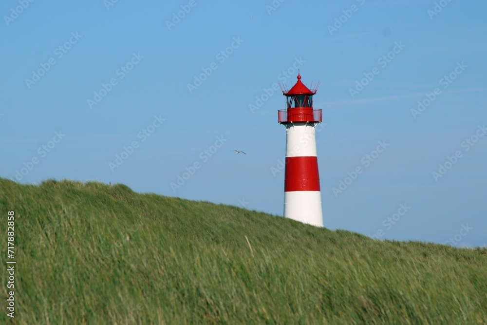 Lighthouse in Sylt Ellenbogen Lighthouse in Sylt Ellenbogen