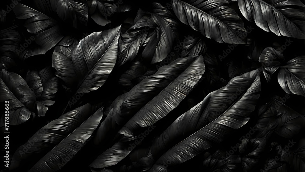 black and white feathers