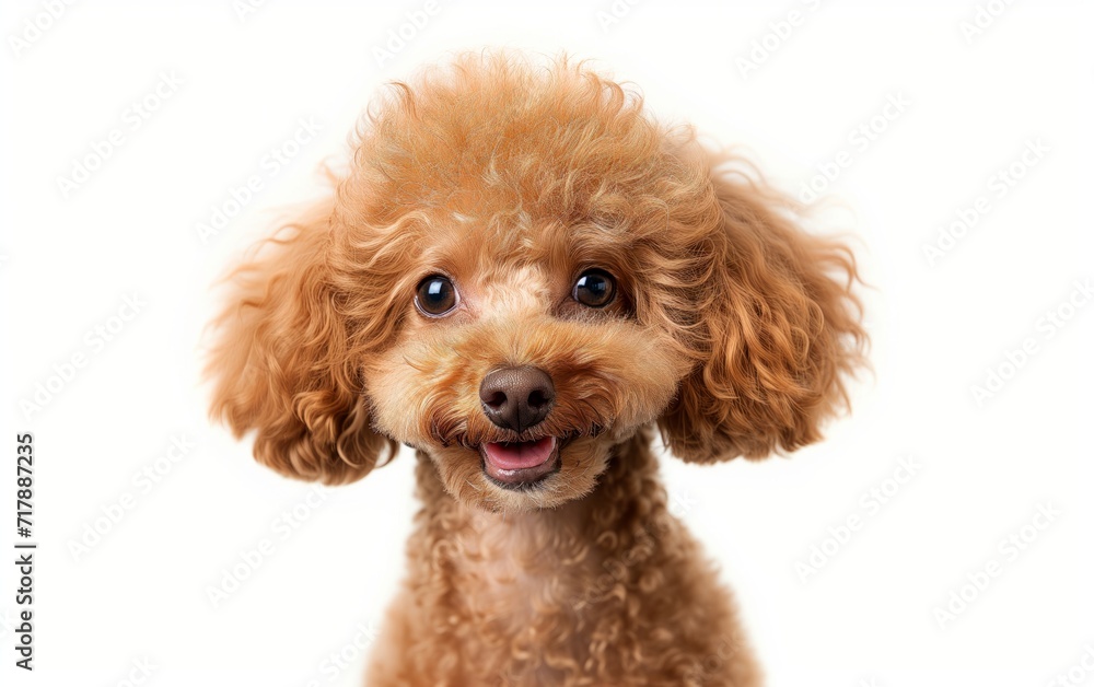 poodle dog isolated on white background poodle dog isolated on white background