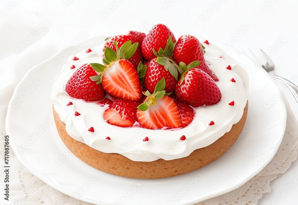 zoom view of little round cake decorated zoom view of little round cake decorated